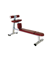 скамья для скручиваний bronze gym h-35 горизонтальная