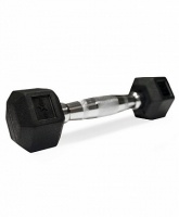 гантель гексагональная 1 кг star fit db-301 черный