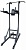 турник-пресс-брусья optifit ascot sx61
