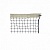 сетка для большого тенниса ?=2,8 мм, зелёная, обшитая капроном с 4-х сторон м370т