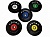 диск обрезиненный grome fitness wp-080 15кг